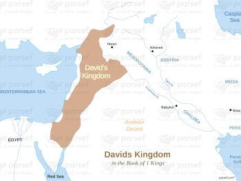 David’s Kingdom Map image