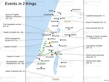 Events in 2 Kings Map image